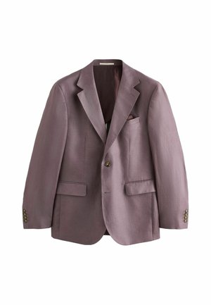 Next, REGULAR FIT - N.PREMIUM TAILORED FIT LINEN SUIT JACKET  . - Sakko - mauve purple