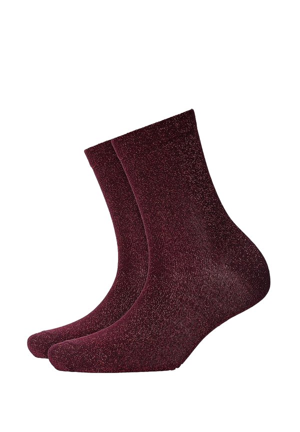 Socken - lila meliert