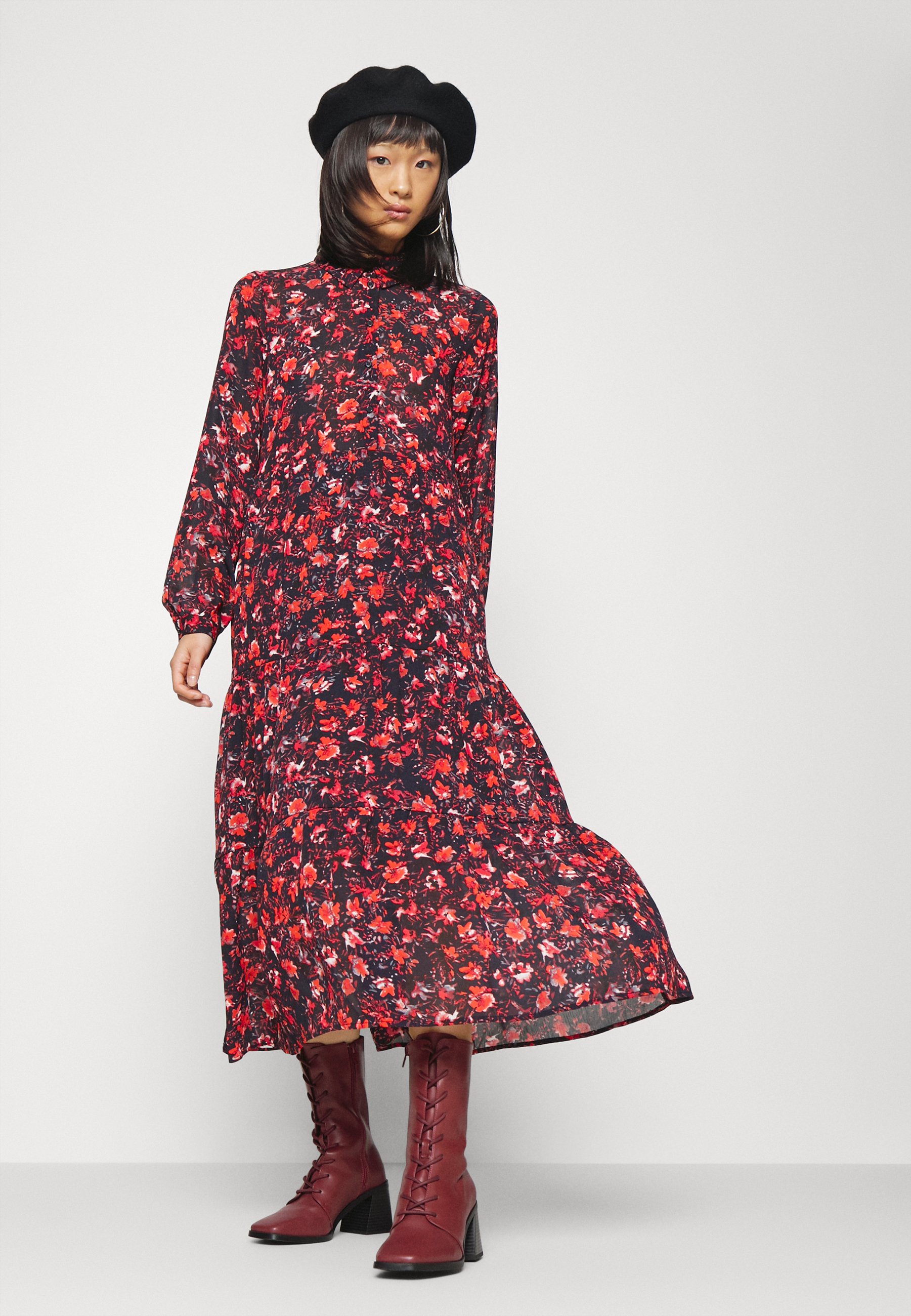 structured skater dress