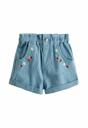 REGULAR FIT - Jeans Shorts - blue