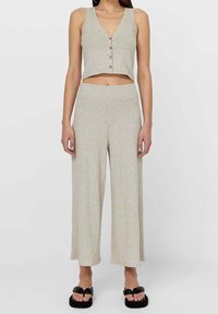 Stradivarius Pantalones deportivos - beige
