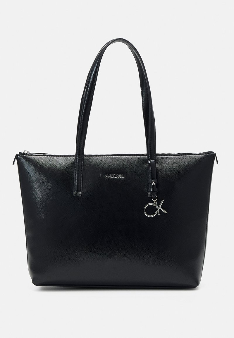 Calvin Klein MUST SHOPPER SAFFIANO Tote bag black Zalando.ie