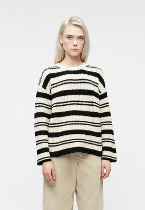 SLFSELMA NEW O NECK  - Pullover - birch/black