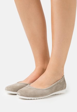 LEATHER COMFORT - Baleriny - grey