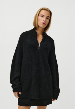 INGE JUMPER - Strikkegenser - grey melange