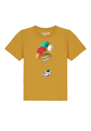 BALLOON SPACEMAN - T-shirt print - ochre