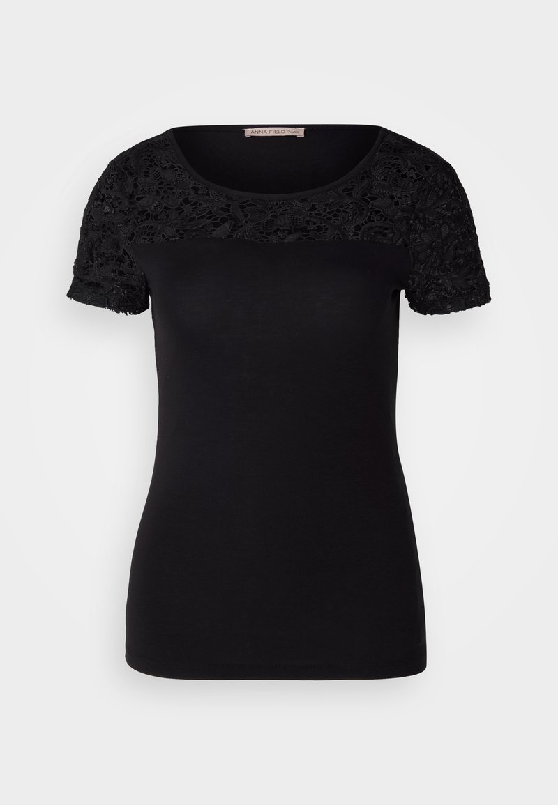 Anna Field Petite T-shirt print zwart