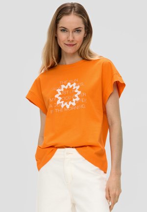 T-Shirt print - orange