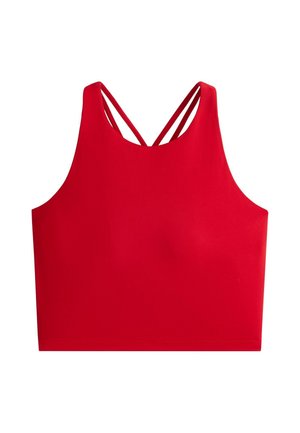 OYSHO, COMFORTLUX STRAP TANK TOP CUPS - Top - strong red
