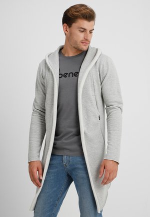 BREKSTAD - Sweater met rits - light grey mix