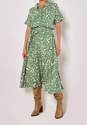 Robe chemise - green