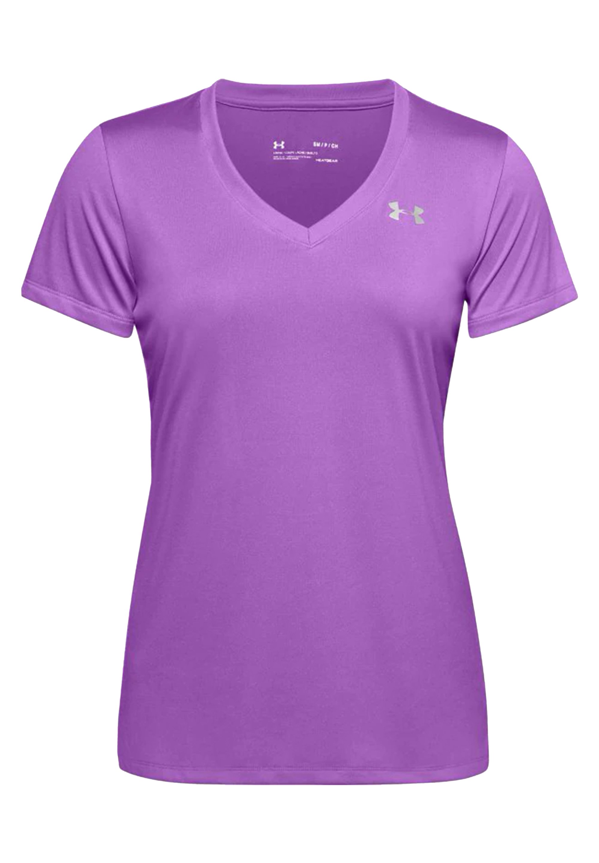 Under Armour TECH SOLID - Sport T-shirt - lila/paars - Zalando.nl