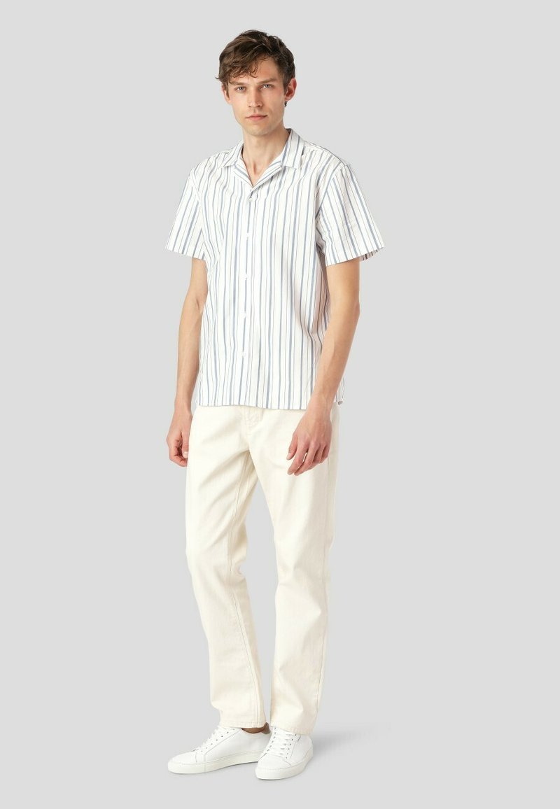 Herren Freizeithemden | Clean Cut Copenhagen BOWLING HARRISON S/S Hemd blue stripe/blau - SO26135 Herren Freizeithemden | Clean Cut Copenhagen BOWLING HARRISON S/S Hemd blue stripe/blau - SO26135