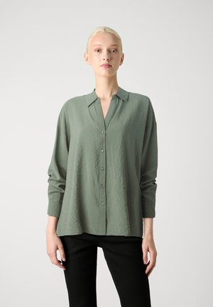 JDYSOUL LIFE VNECK - Hemdbluse - sea spray