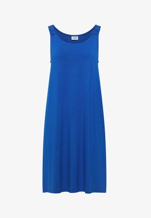 Cecil, KNIELANGES KLEID MIT KNOTENDETAIL - Jersey dress - surf blue