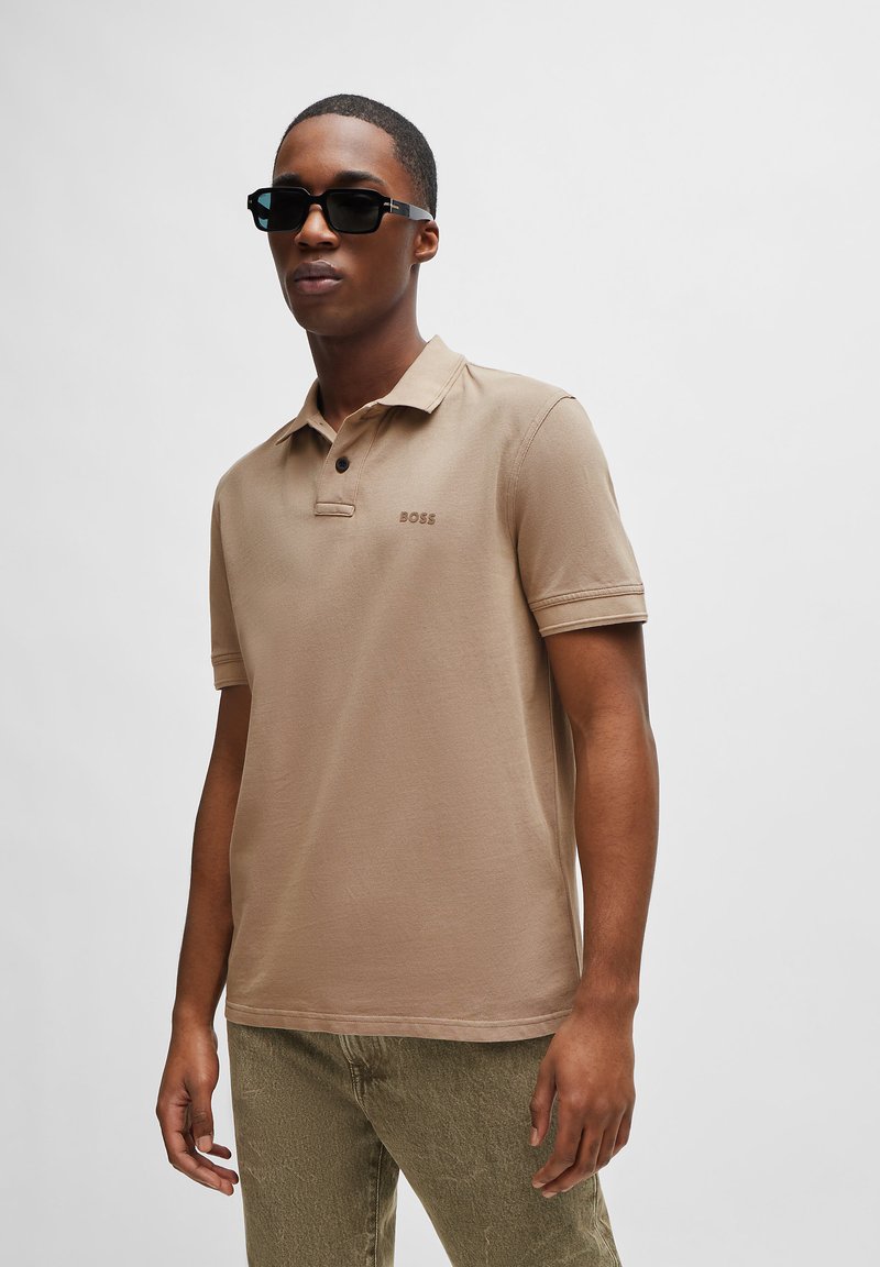 BOSS - PRIME - Polo shirt - open brown, Enlarge