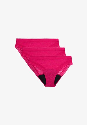 3PACK HEAVY ABSORBENCY KNICKERS - Mutande mestruali - pink