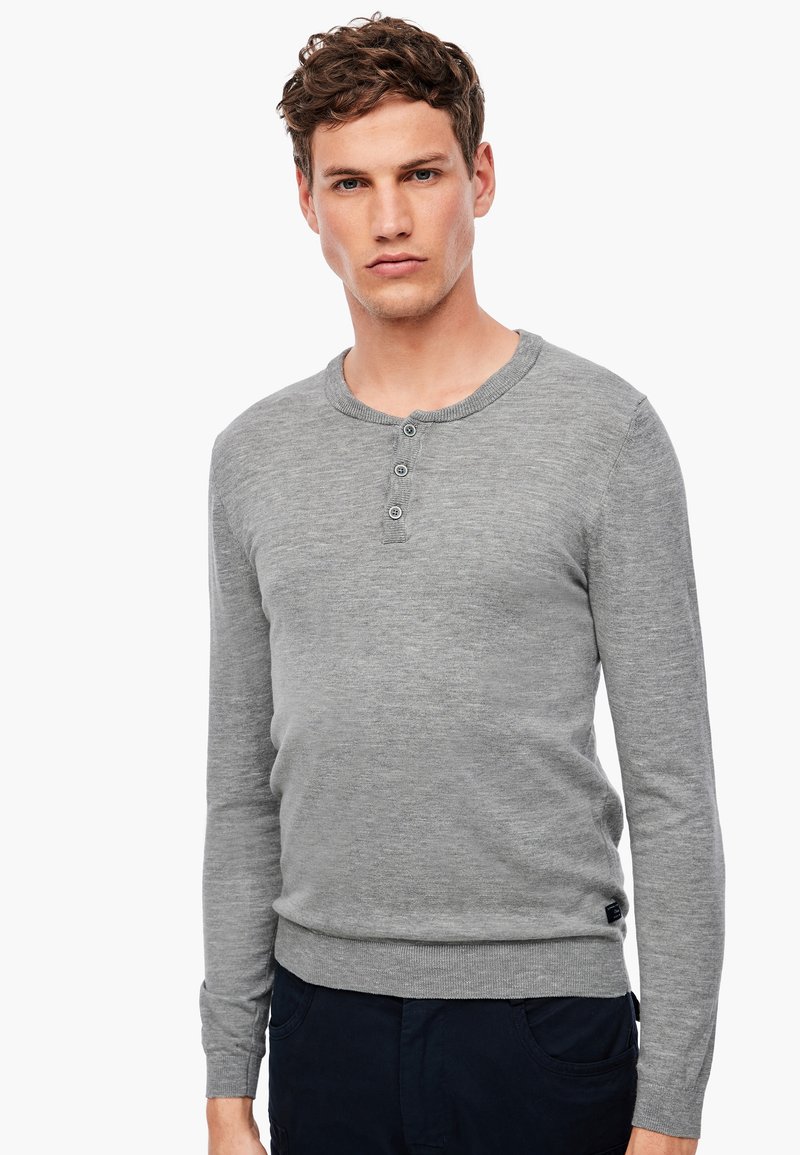 s.Oliver Strickpullover - light grey
