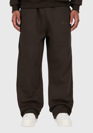 OPEN LEG - Jogginghose - chocolate