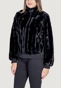 VILA EMBRA LS - Giubbotto Bomber - black