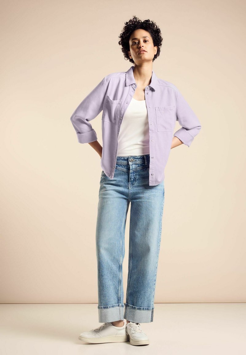 Lila Denim Detail Jacket