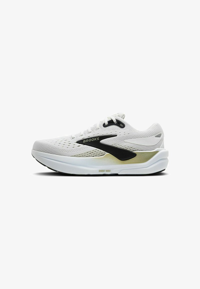 Brooks GHOST MAX 3 - Maanteejooksu jalatsid - bright white tea black