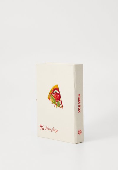 Olympia Le-Tan BOOK PIZZA - Clutch - nacre
