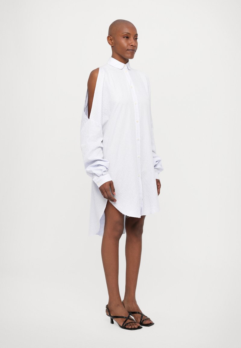 Henrik Vibskov NEW BUMBLE SHIRTDRESS - Shirt dress - white