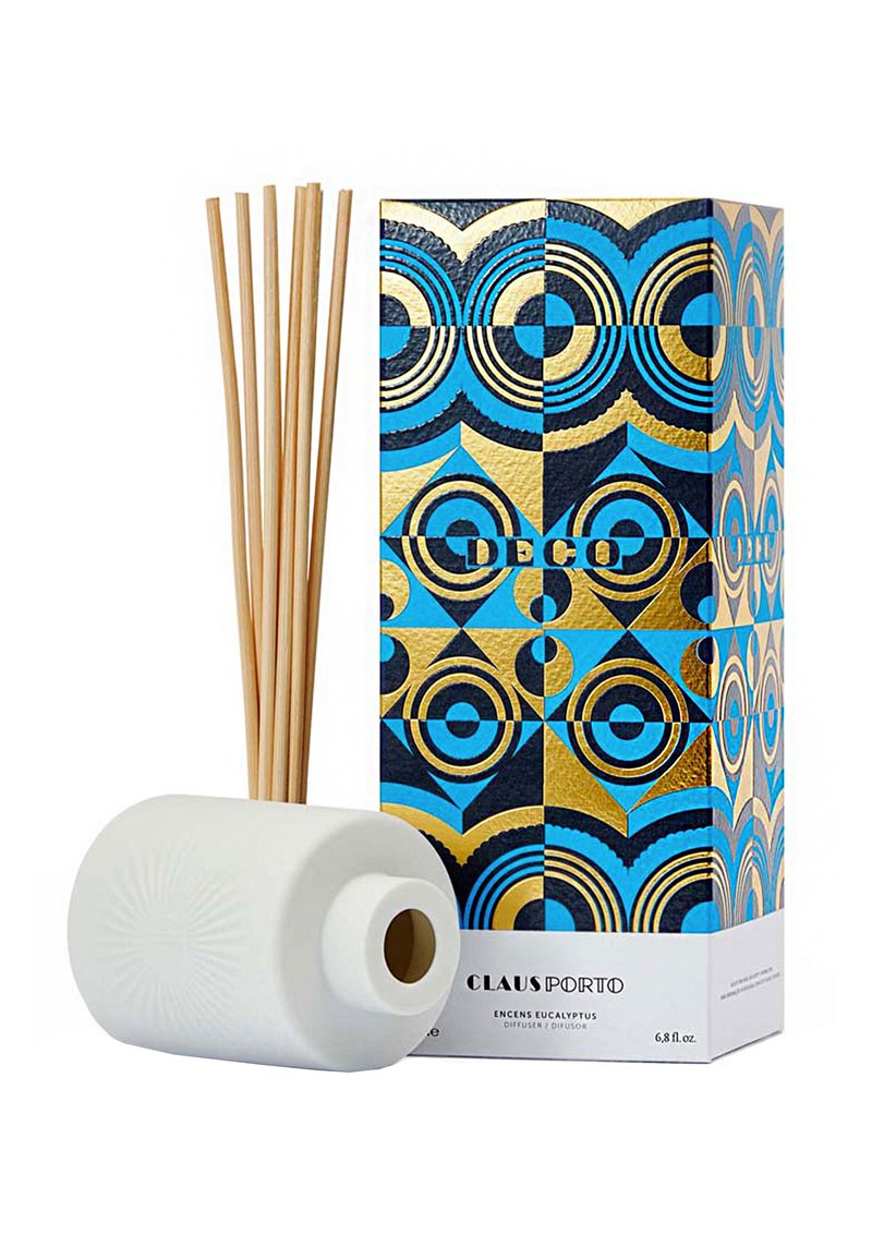 Claus Porto CLAUS PORTO DIFFUSOR ENCENS EUCALYPTUS DIFFUSER - Home fragrance set - transparent