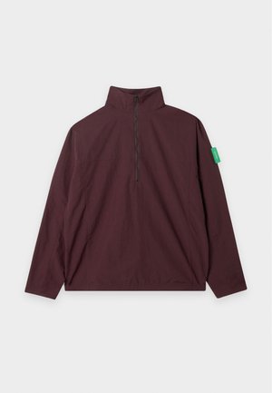 District Vision, HALF ZIP WINDBREAKER - Veste coupe-vent - blackberry