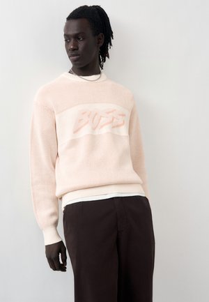 BOSS KAYWATCH - Pullover - natural