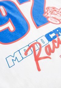 Next SHORT SLEEVE GRAPHIC STANDARD - T-shirts print - white moto cross