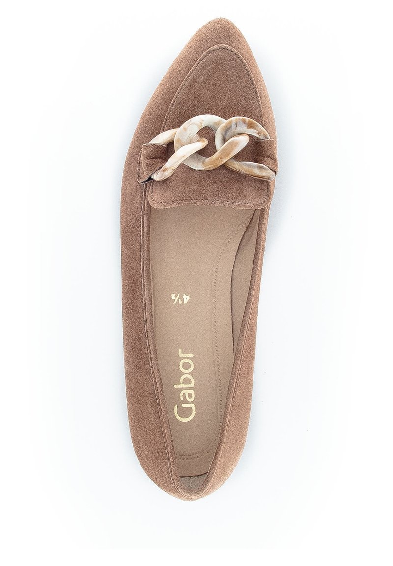 Damen Klassische Ballerinas | Gabor Klassischer Ballerina muskat/hellbraun - JX25939 Damen Klassische Ballerinas | Gabor Klassischer Ballerina muskat/hellbraun - JX25939