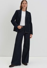 someday. NIARA - Giacca di jeans - dark rinsed blue