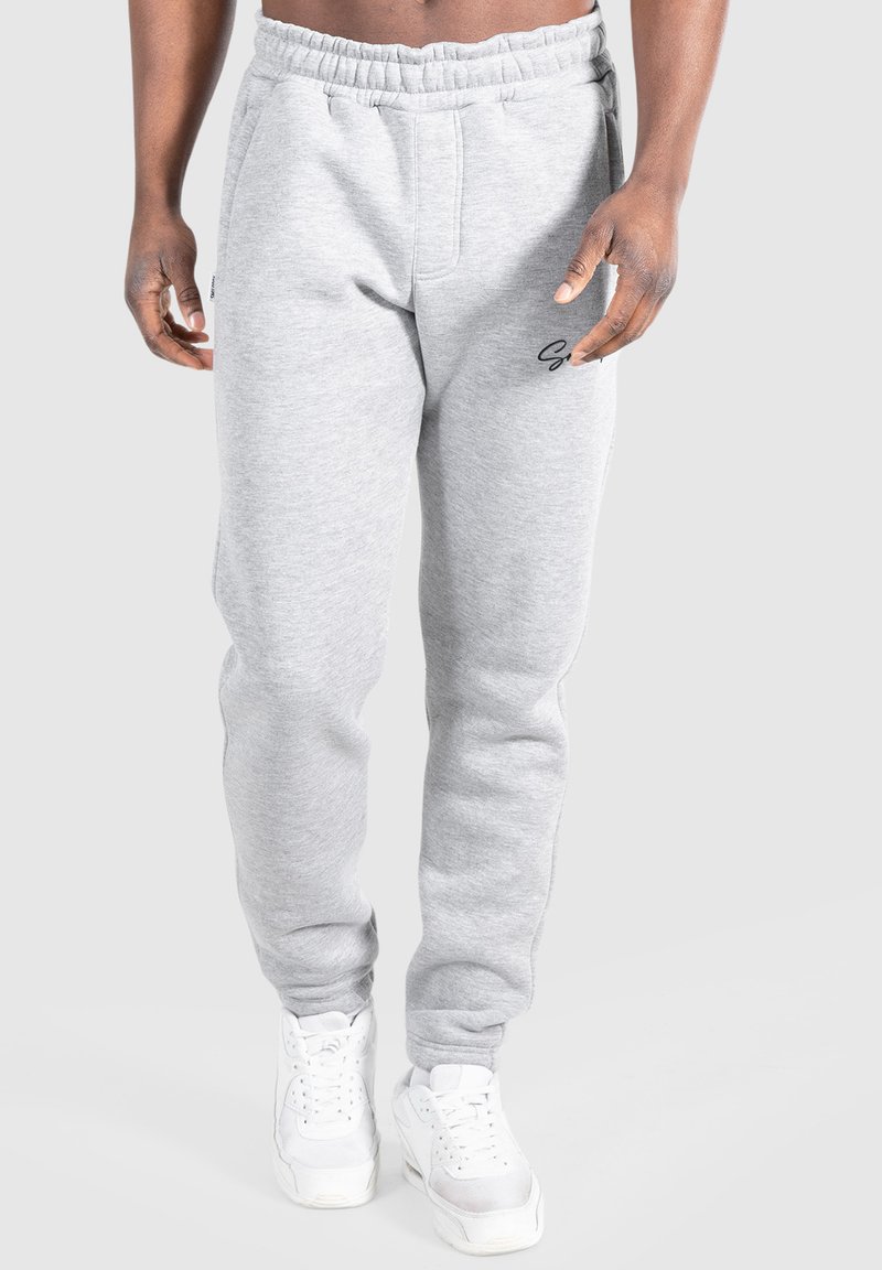 Smilodox CASUAL SLIM FIT KANE - Jogginghose - grau melange