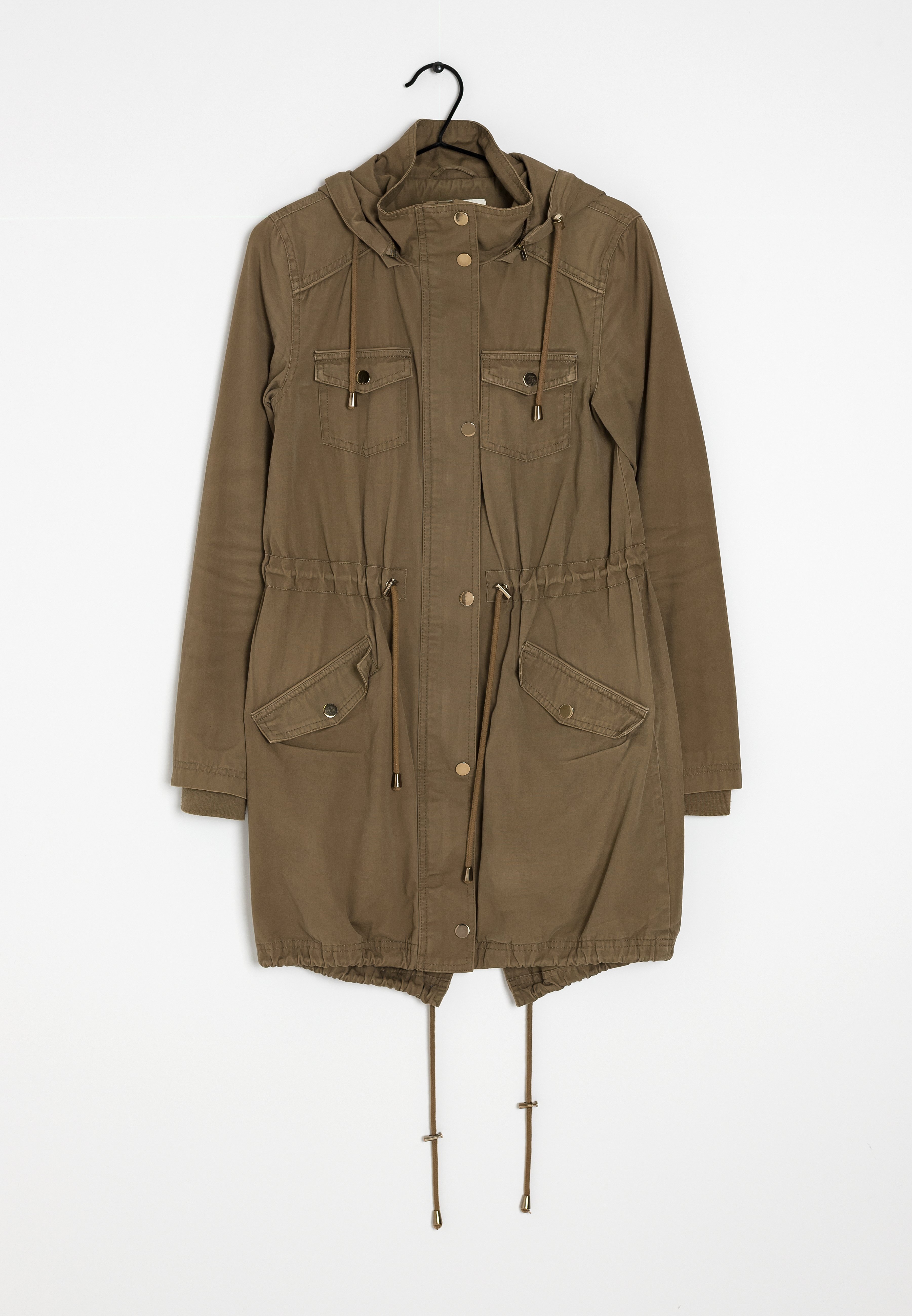 mint\u0026berry Parka - brown/groen - (Pre-owned) - Zalando.nl