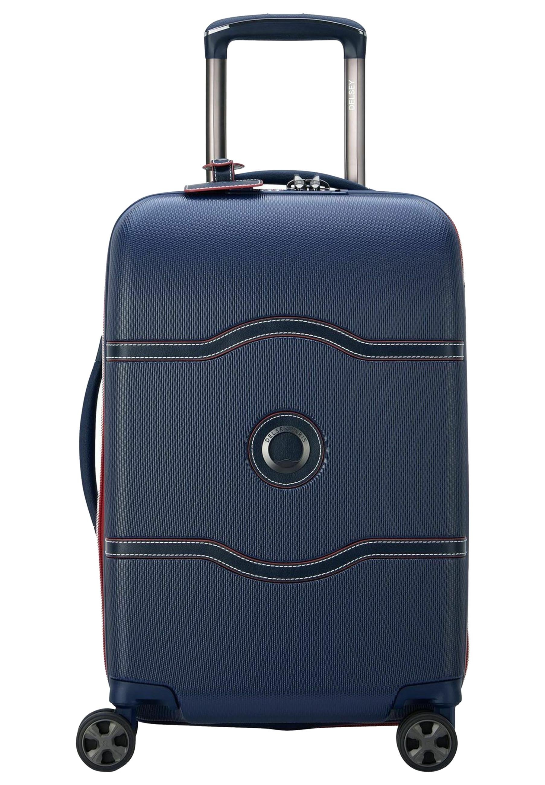 Valise à Roulettes DELSEY PARIS Extensible - Couleur Platine, Occasion En Bon état