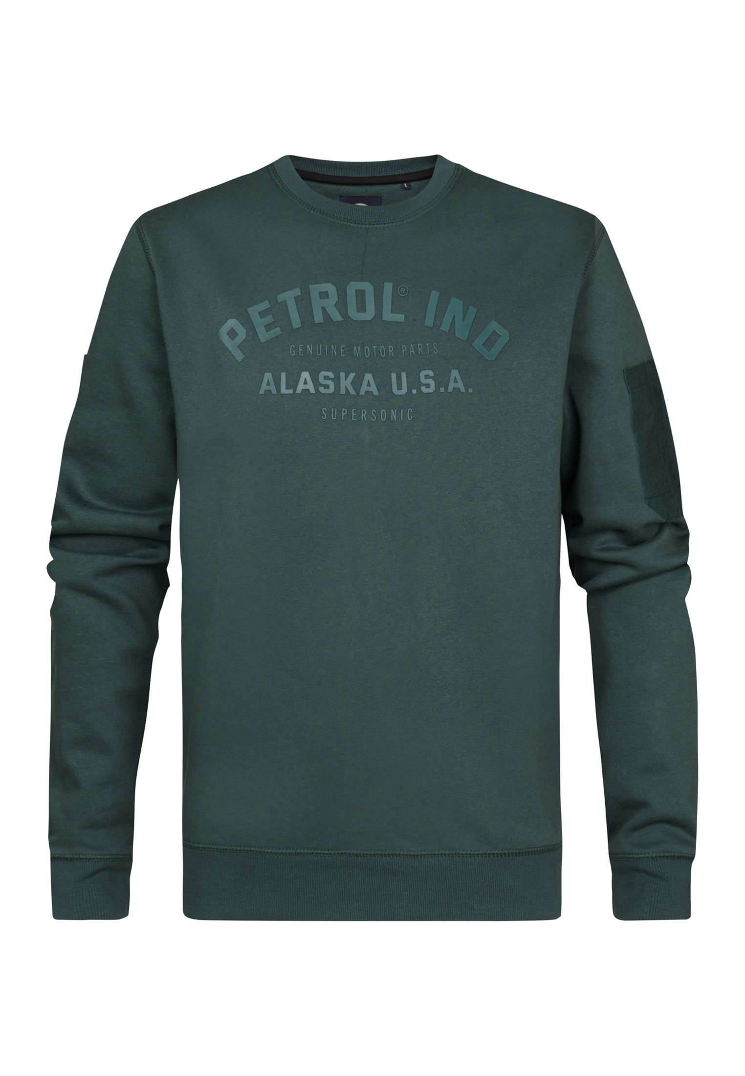 Petrol Industries Sudadera bottle/verde