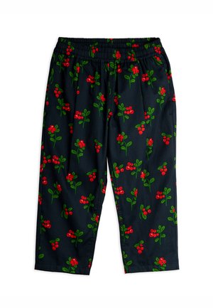 LINGONBERRIES TROUSERS UNISEX - Pantalones - black