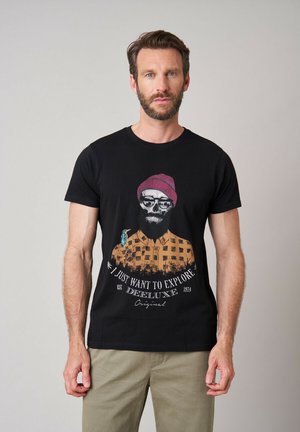 DEELUXE, TELLSON - T-shirt print - schwarz