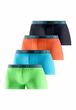 4ER PACK - Boxerbriefs - hellgrün   türkis   orange   navy