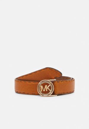 LOGO BELT WITH HAND STITCHING - Riem - luggage