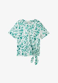 Unselected, abstract white dot print