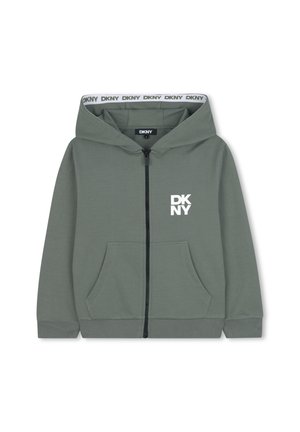 MIT KAPUZE - Zip-up sweatshirt - raisin