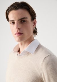 FROM FUTURE Strickpullover - beige mouline