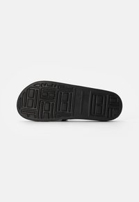Tommy Hilfiger FLAG POOL SLIDE - Badesandale - black