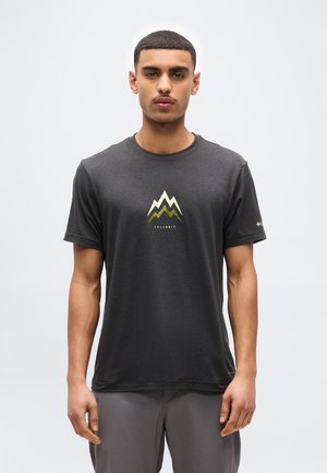 PARSONS POINT™ GRAPHIC TEE - Αθλητικό μπλουζάκι - black heather