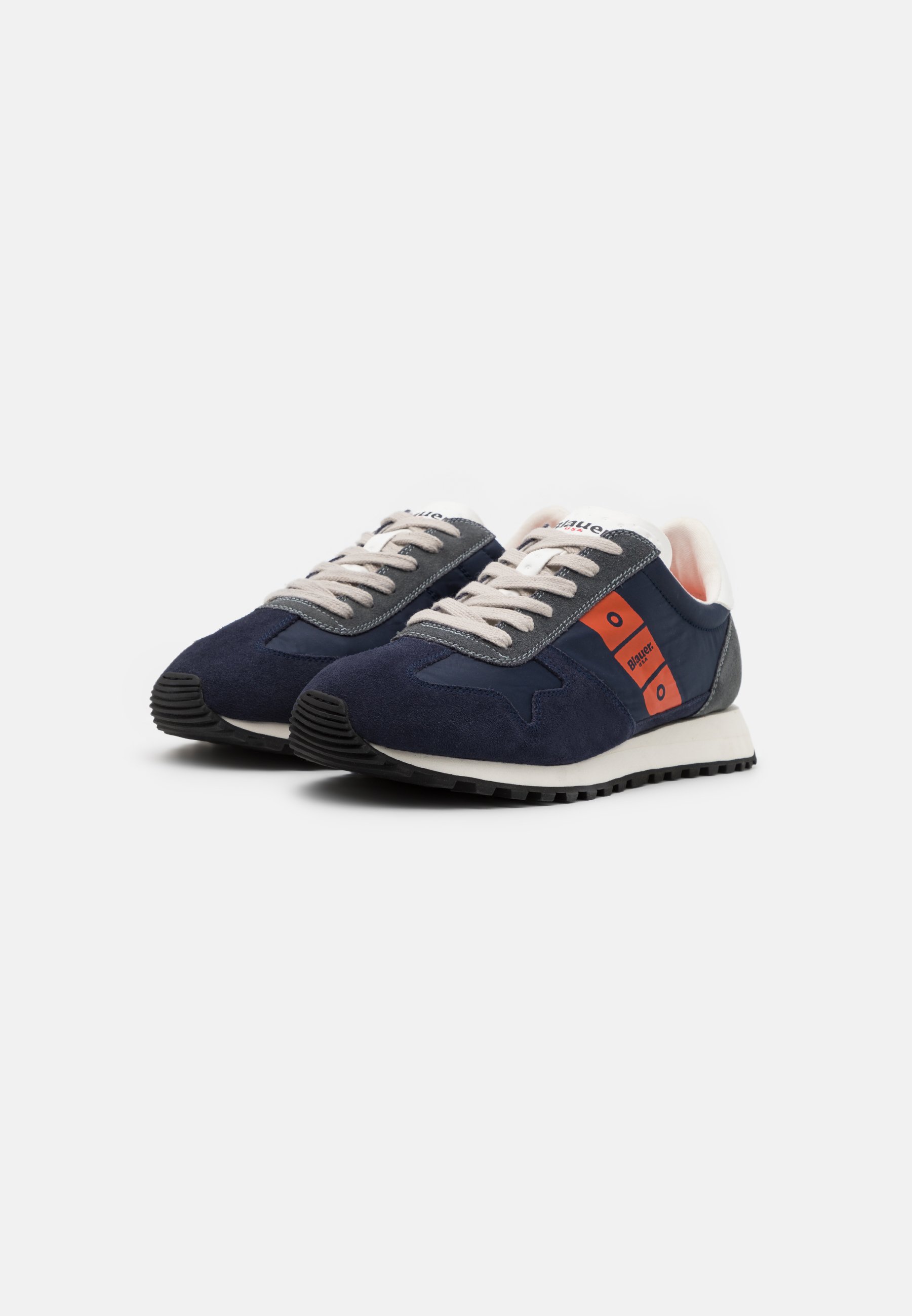 Blauer DAWSON - Sneakers basse - navy/orange/blu scuro - Zalando.it