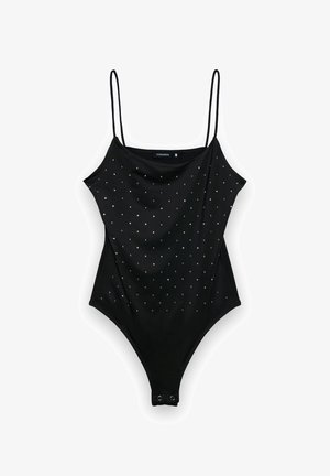 Terranova, CON STRASS - Top - nero