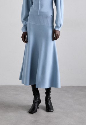 KATALINA SKIRT IN SOUFFLE - A-Linien-Rock - lark blue